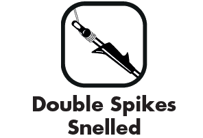 Double Spikes Snelled